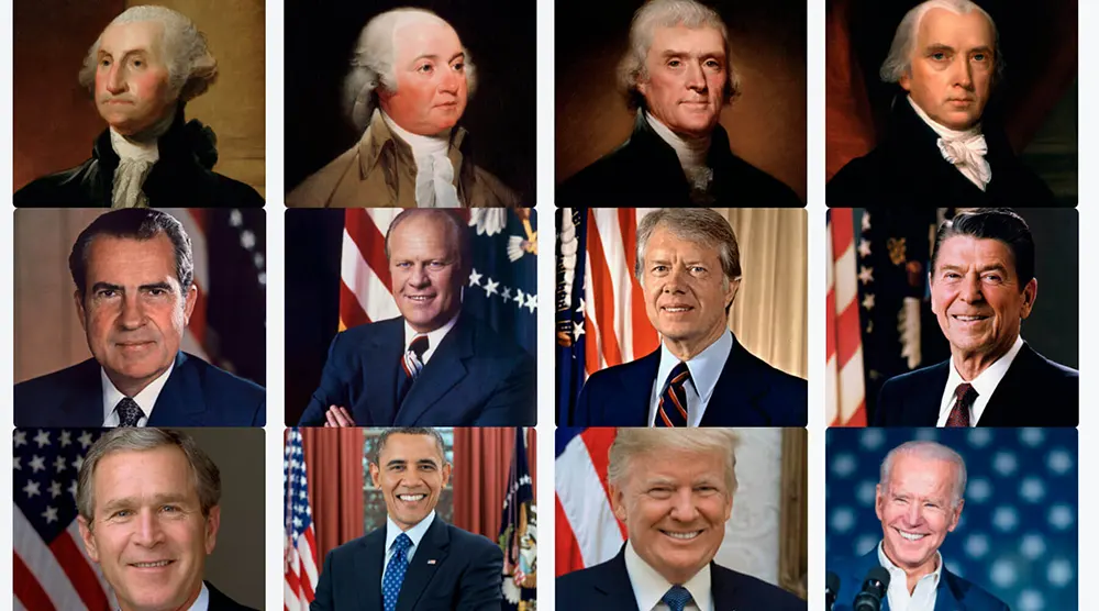Известные американские президенты