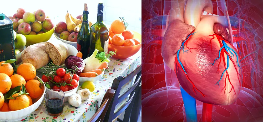 Средиземноморская диета снижает риск сердечного приступа