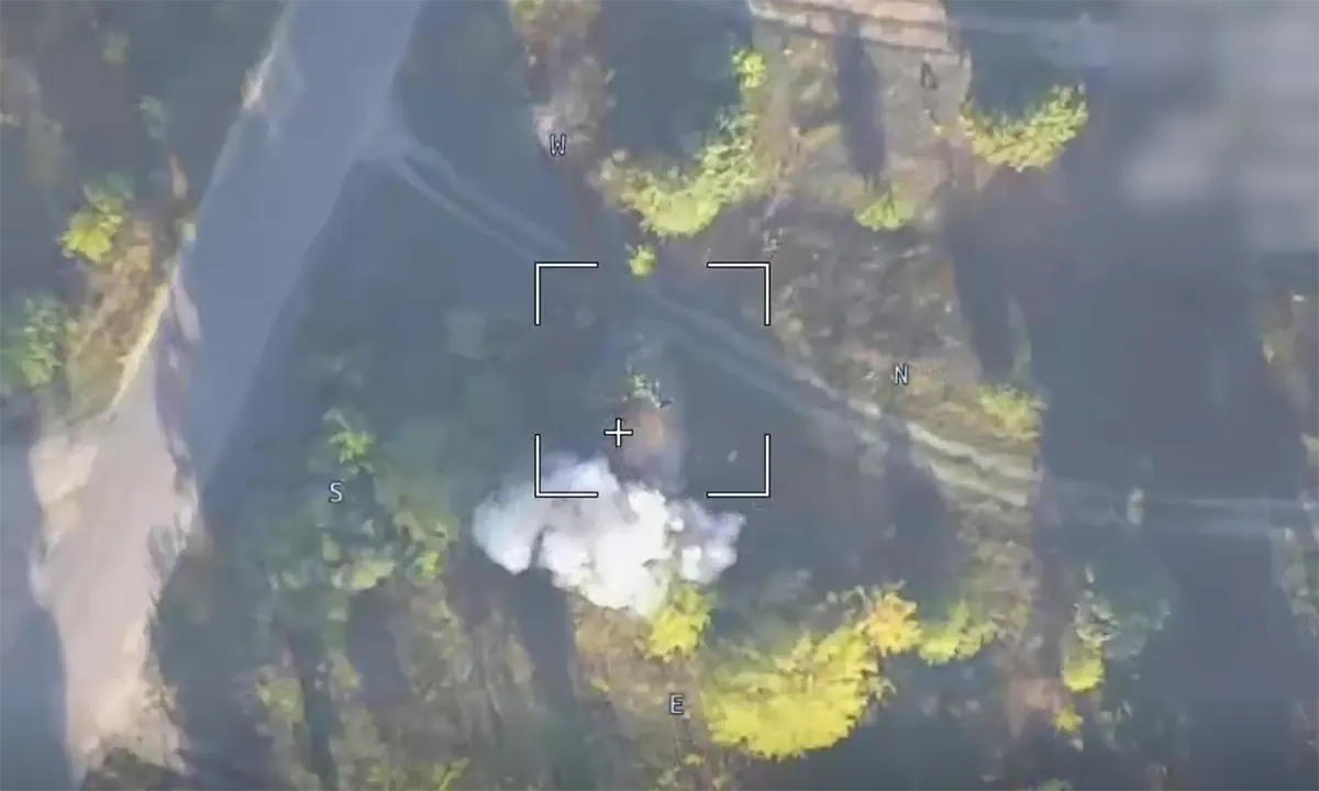 «Ланцет» поразил БТР ВСУ