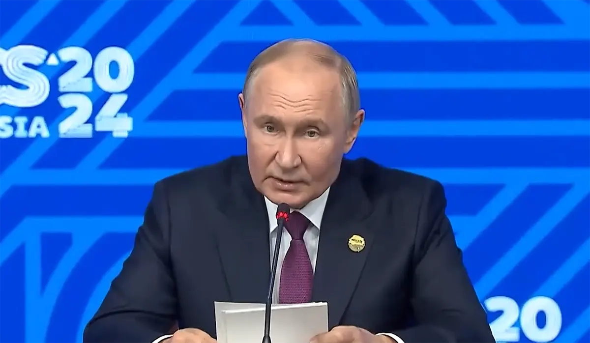 На встрече в Казани президент России Владимир Путин