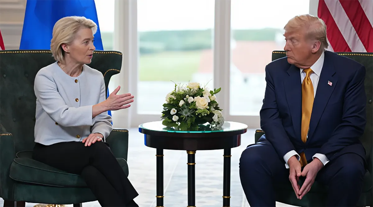 Марин Ле Пен о торговом соглашении США и ЕС: Фиаско для Европы