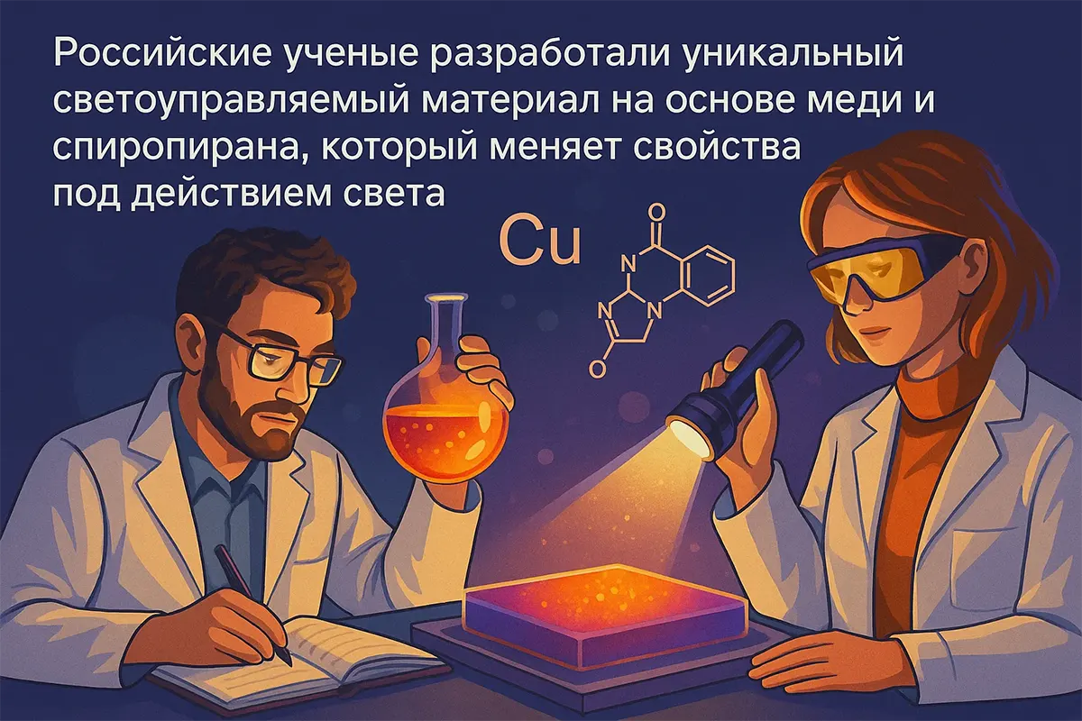 Светоуправляемый материал для хранения информации