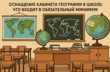 Оснащение кабинета географии в школе: что входит в обязательный минимум Оснащение кабинета географии в школе: что входит в обязательный минимум